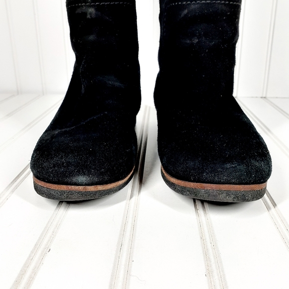 Sam Edelman Orlando Suede Knee High Faux Fur Boots H771 - Picture 3 of 13